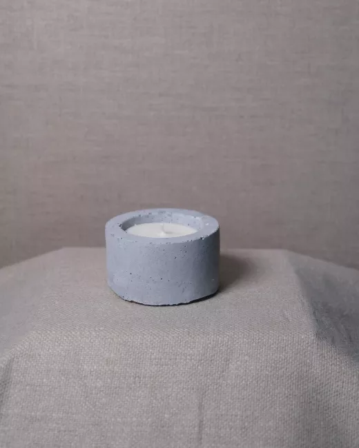 The Candle Holder Pure Grey