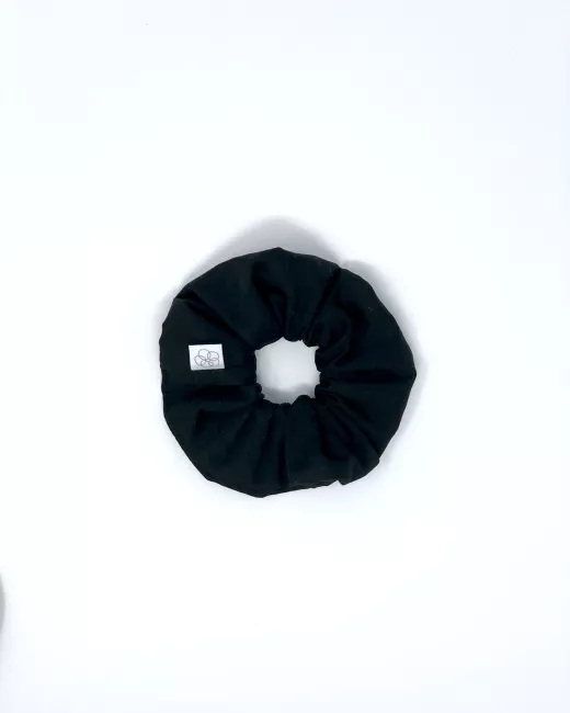 Cotton satin scrunchie