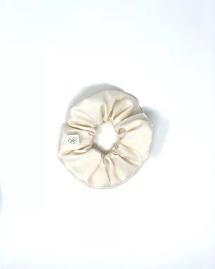 YUA Natural – Chouchou – Satin de coton Naturel