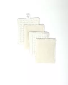 Lingettes lavables x4 Lingettes lavables x4