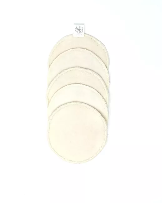 Washable makeup removal pads x5