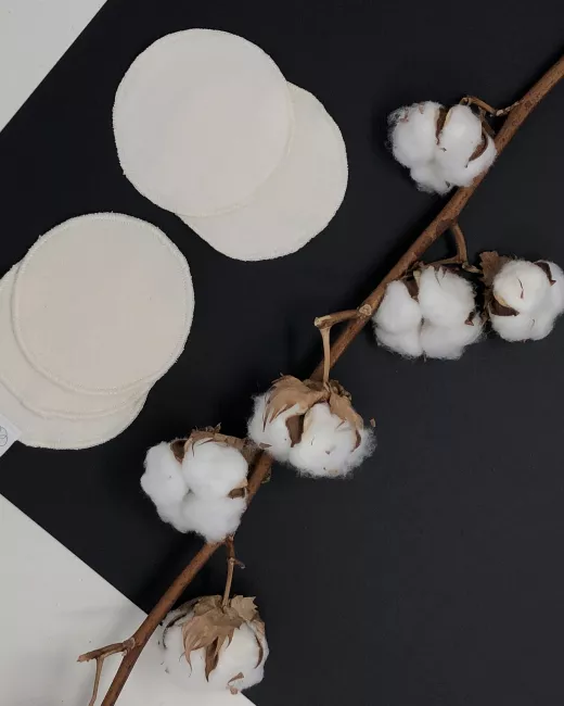 Herbruikbare make-up verwijderingspads x5 Herbruikbare make-up verwijderingspads x5