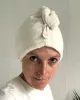 Handdoek voor het haar in natuurlijke sponsdoek