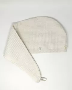 Handdoek voor haar in wafelstructuur Handdoek voor haar in wafelstructuur