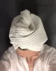 Handdoek voor haar in wafelstructuur