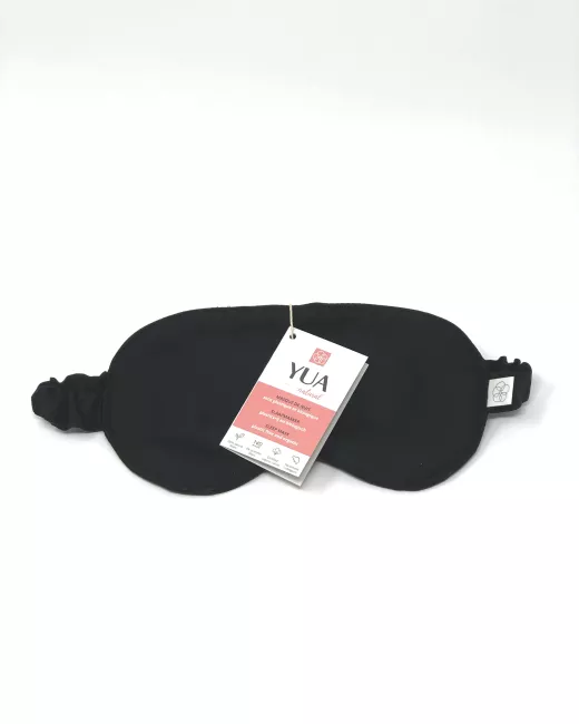 Nachtmasker van biologisch katoensatijn Nachtmasker van biologisch katoensatijn