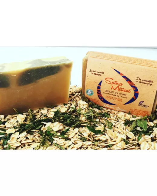 Savon solide à froid – Sativa Métissé