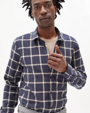 ARMEDANGELS – Chemise NERAA – Depth Navy ARMEDANGELS – Chemise NERAA – Depth Navy