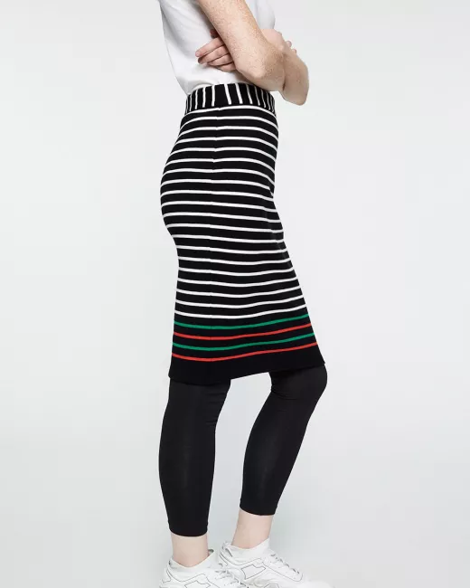 Rokken Agataa Contrast Stripes Rokken Agataa Contrast Stripes