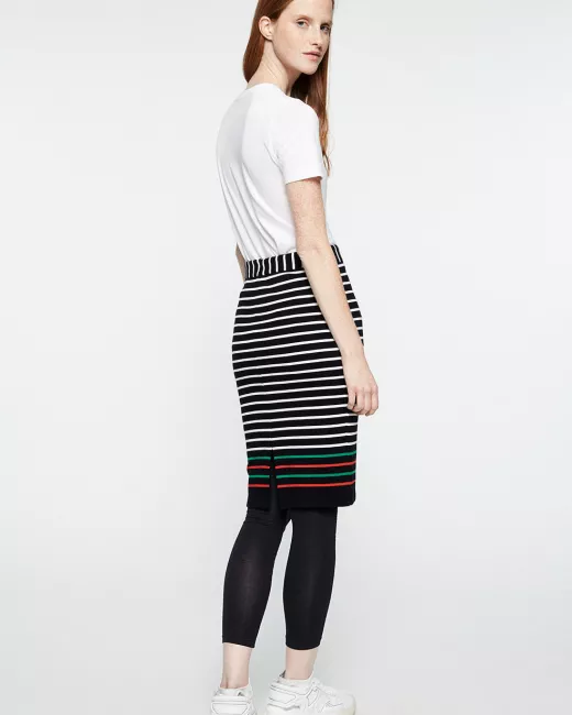 Rokken Agataa Contrast Stripes Rokken Agataa Contrast Stripes