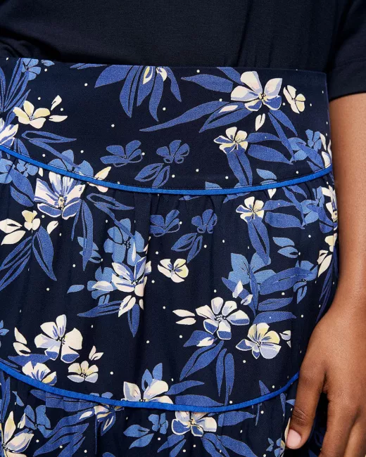 Skirt Solenaa Dispersed Flower Skirt Solenaa Dispersed Flower