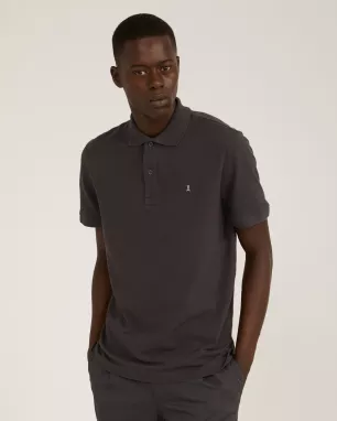 ARMEDANGELS – Polo AANTON SOLID – Acid Black ARMEDANGELS – Polo AANTON SOLID – Acid Black