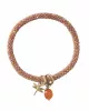 Bracelet Jacky Multi Color Carnelian Gold