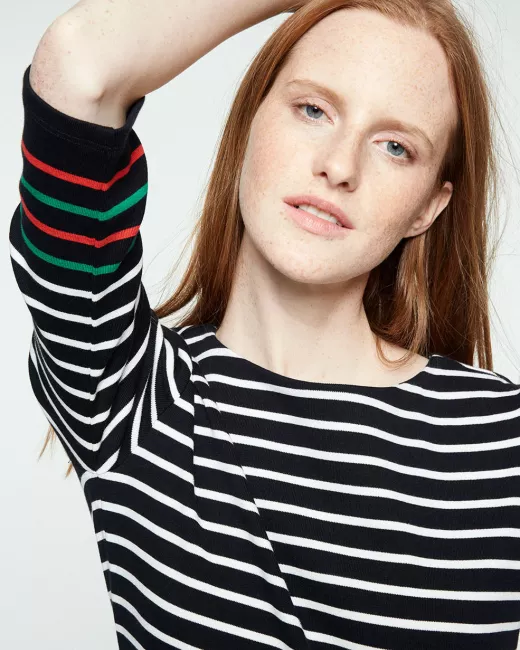 Dress Jolinda Contrast Stripes