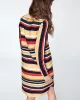 Dress Zoe Multicolor Stripe