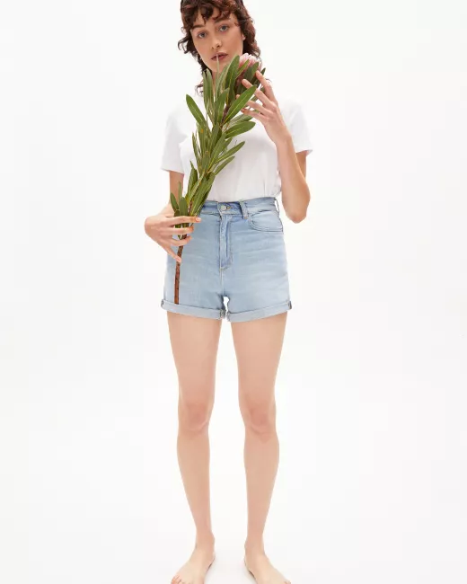 ARMEDANGELS – Short SILVAA HEMP – Mineral Blue ARMEDANGELS – Short SILVAA HEMP – Mineral Blue