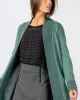 SKUNKFUNK – Cardigan ENARA Laurel Green melangé