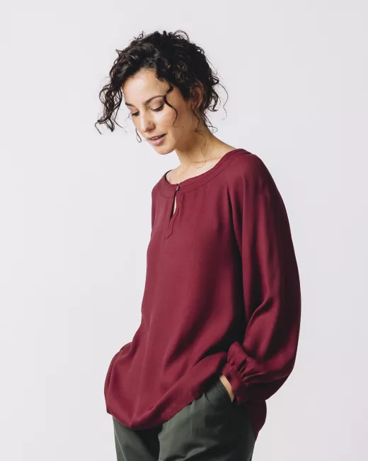 SKFK – Blouse IXE Burgundy