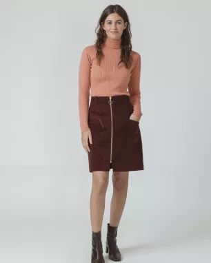 SKFK – Jupe INES – Burgundy SKFK – Jupe INES – Burgundy