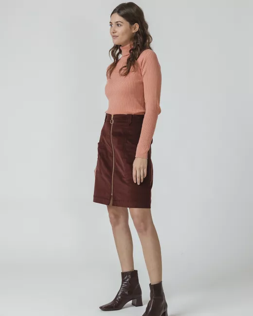 SKFK – Jupe INES – Burgundy SKFK – Jupe INES – Burgundy