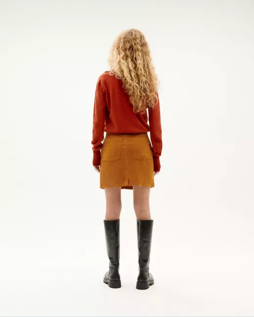 THINKING MU – Jupe EGYPT CORDUROY MARSHA THINKING MU – Jupe EGYPT CORDUROY MARSHA