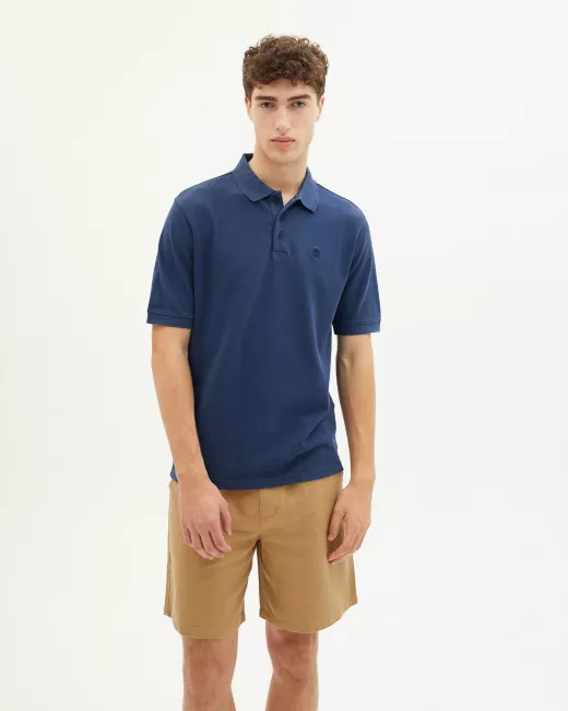 THINKING MU – Polo NAVY SUN