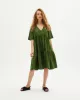 THINKING MU – Robe GARDEN GREEN HEMP FRESIA