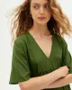 Dress GARDEN GREEN HEMP FRESIA