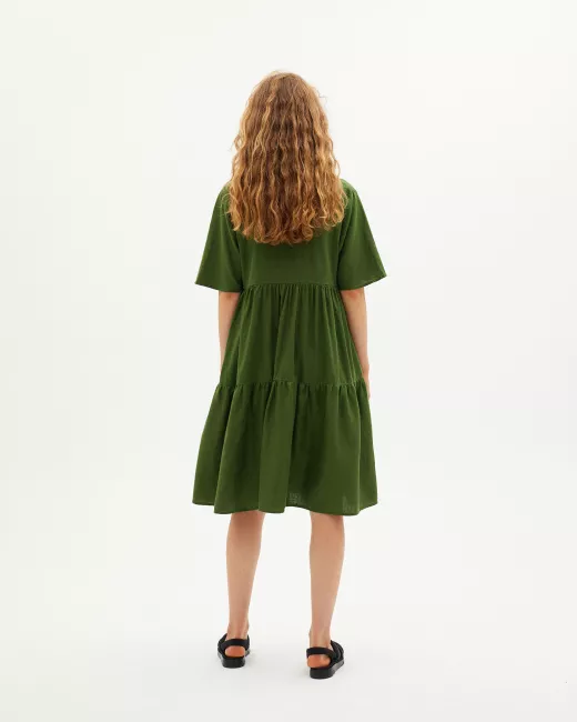 Dress GARDEN GREEN HEMP FRESIA Dress GARDEN GREEN HEMP FRESIA