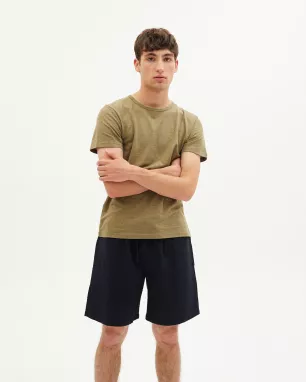 THINKING MU – T-shirt KAKI HEMP