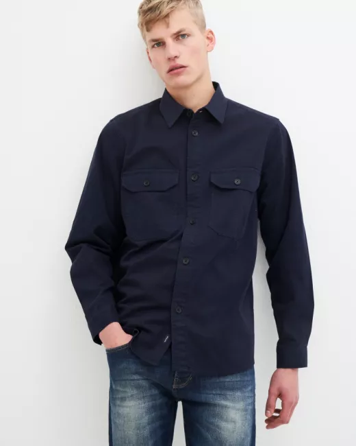 KUYICHI – Chemise ANDREW – Dark Navy