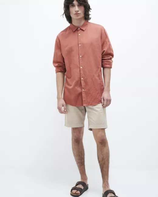 KUYICHI – Chemise NICO – Brick KUYICHI – Chemise NICO – Brick