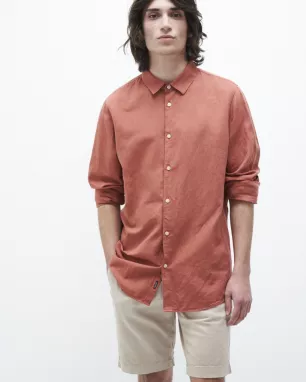 KUYICHI – Chemise NICO – Brick