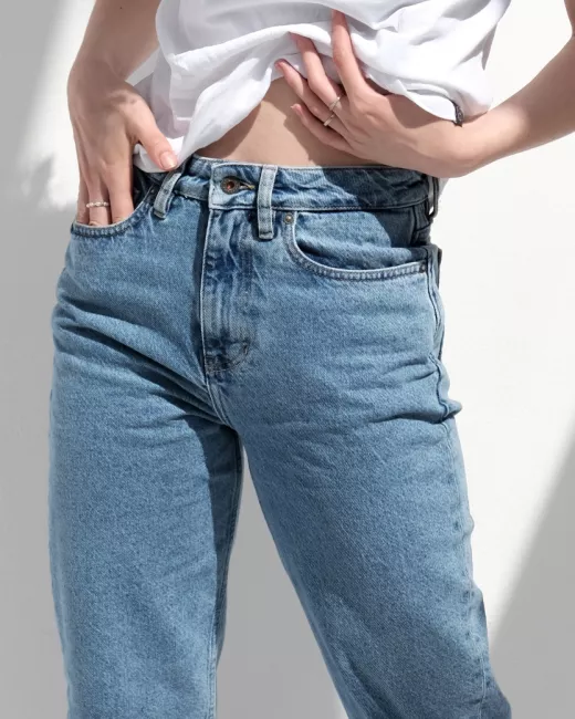 KUYICHI – Jeans Nora – Mom fit – Heritage Blue KUYICHI – Jeans Nora – Mom fit – Heritage Blue