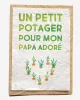 Seeded card - Un potager pour Papa