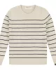 KUYICHI – Pull CLEMENT Striped – Off white