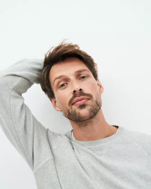 KUYICHI – Pull NOEL – Grey Melange