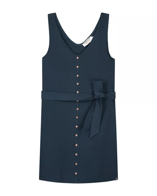 KUYICHI – Robe STELLA – Dark Navy KUYICHI – Robe STELLA – Dark Navy