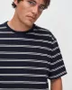 KUYICHI – T-Shirt LIAM Striped – Navy