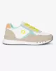 ECOALF – Baskets CERVINO – Off white  Lime neon