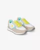 ECOALF – Baskets CERVINO – Off white  Lime neon