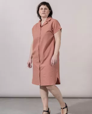 MR MANCHETTE – Robe MARTHA – Terre cuite