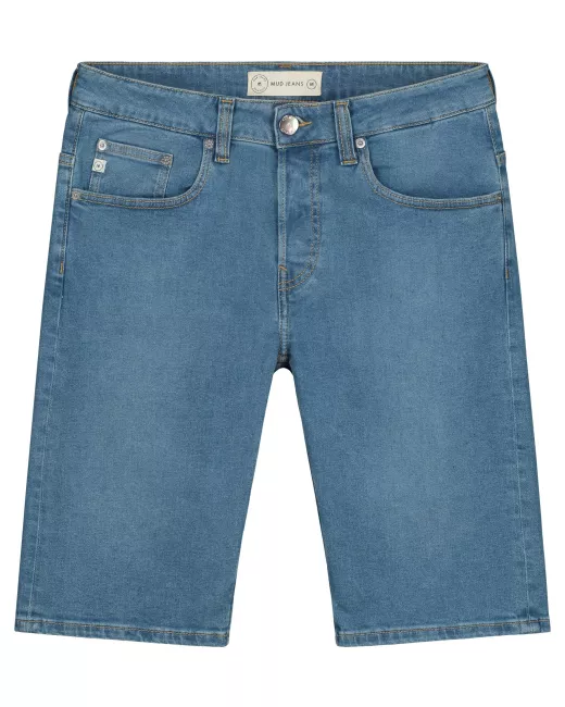 MUD Jeans – Short Simon – Pure Blue MUD Jeans – Short Simon – Pure Blue
