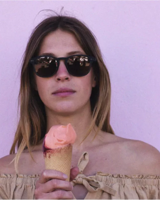 MOKEN – Lunettes de soleil – Enzo – Olive/Marron