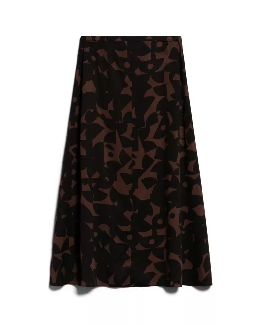 ARMEDANGELS - Jupe ARAACE ABSTRACT A - Deep brown ARMEDANGELS - Jupe ARAACE ABSTRACT A - Deep brown