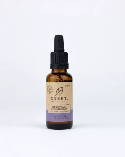 Face Serum for Young Skin with Fine Lavender