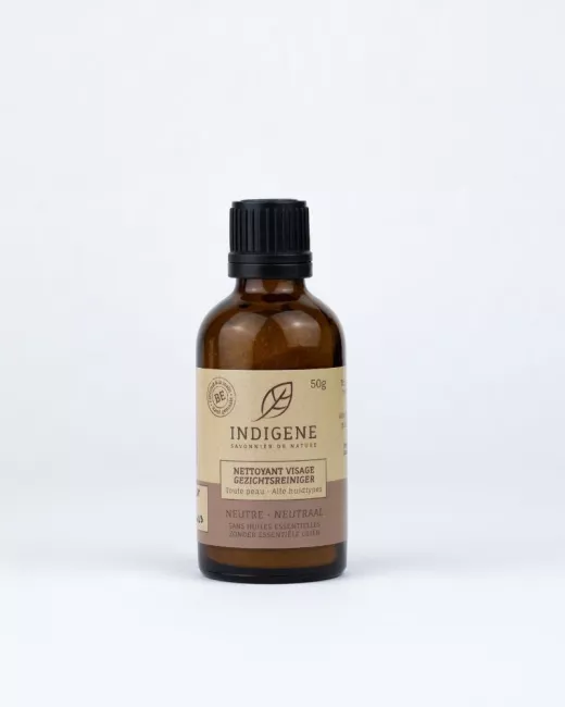 Indigène - Nettoyant visage en poudre sans savon