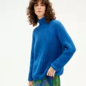 BLUE FIONA KNITTED SWEATER