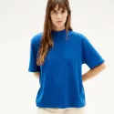 Aidin hemp blue thick T-shirt