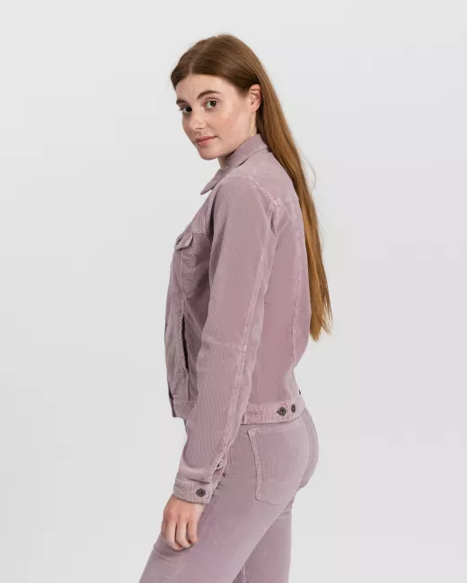 KUYICHI - Veste CHELSEA en velours côtelé - Gris lavande KUYICHI - Veste CHELSEA en velours côtelé - Gris lavande